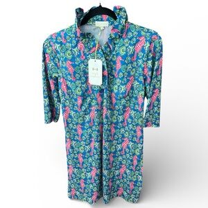 Simply Southern Pursuit of Happiness Dress “Caroline” Sea horse/ Sea Shell